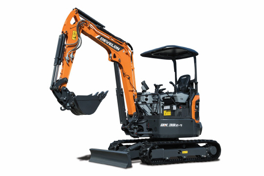 HD현대인프라코어 3톤급 미니굴착기(DX30z-7). HD현대 제공